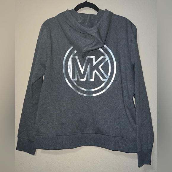 G - Michael Kors Gray Cotton Hoodie - Picture 2 of 6